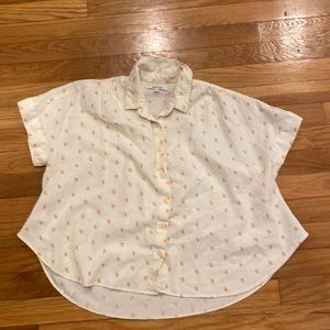 Madewell print blouse